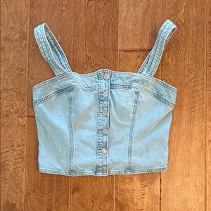 Levi's Denim Crop Top